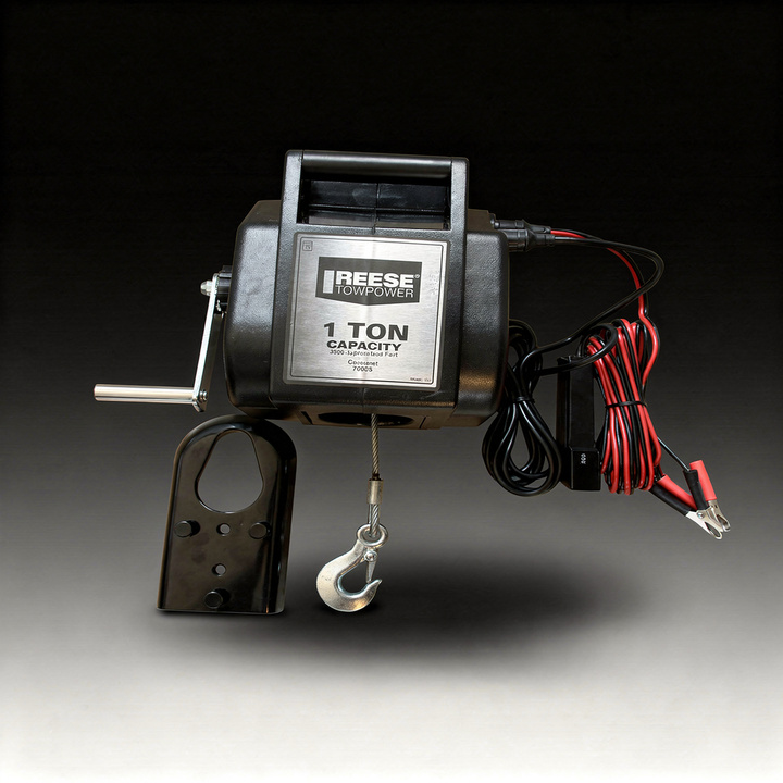 1 Ton Electric Winch Rental – Portable 2000 lb Capacity
