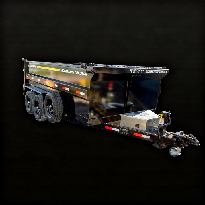 7×14 Dump Trailer Rental – Hydraulic Lift